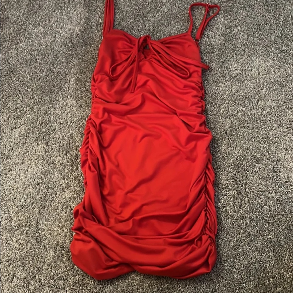 Amazon Red Party Dress